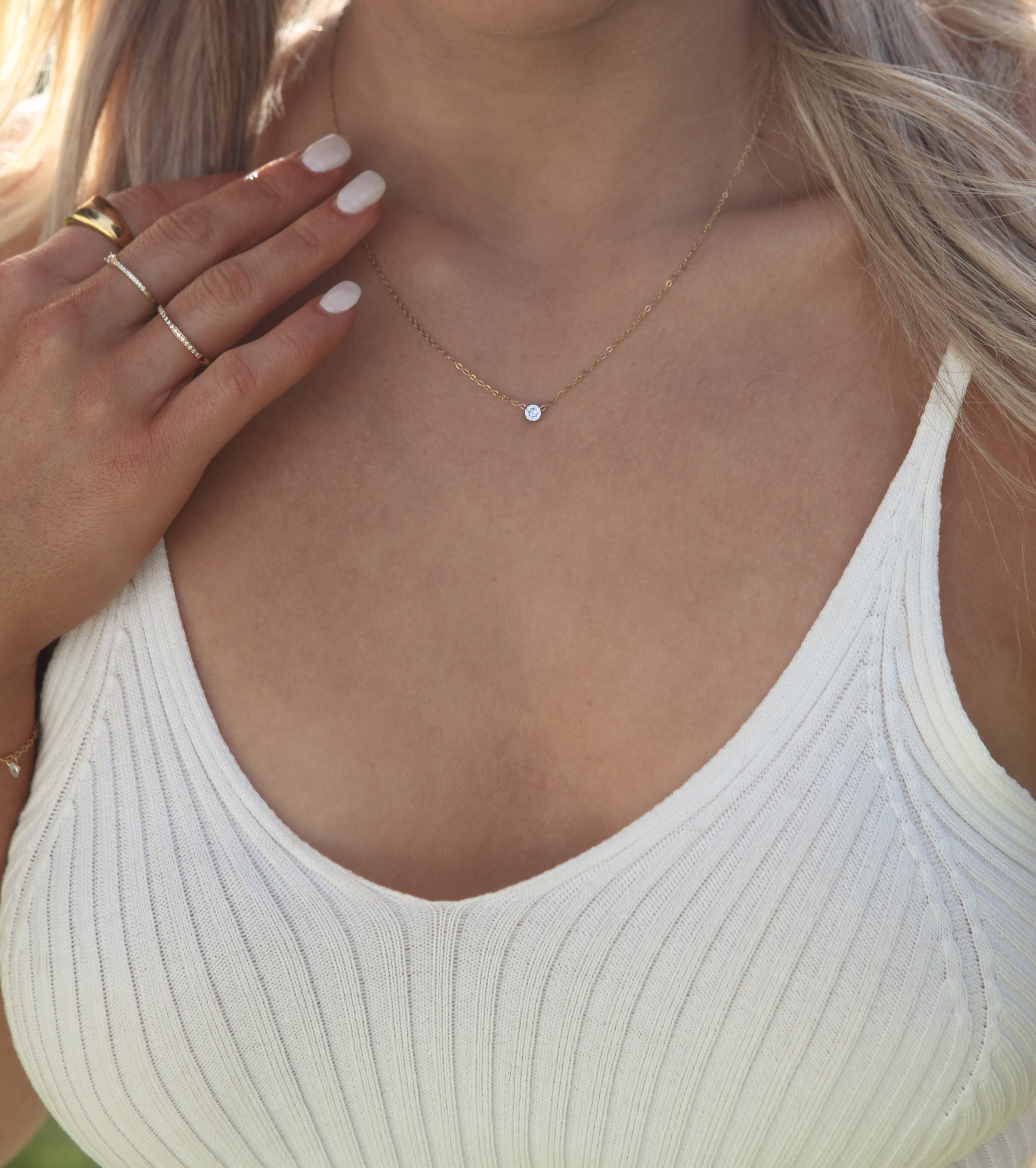 Catalina - 18k Gold Cubic Zirconia Ring