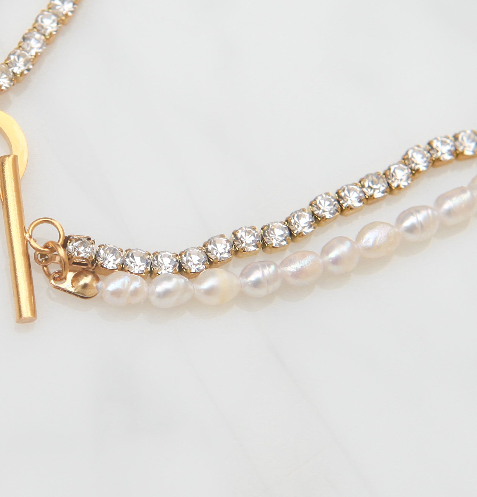 Kalani - Zirconia Pearl Bracelet